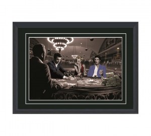 19 Royal Flush J11-504 (Mat & Glass) 28x39 $120